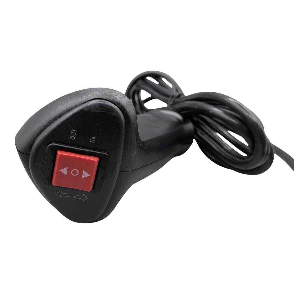 Winch Remote Control Replacement 3-Pin Handheld Switch for Electric Winch Black